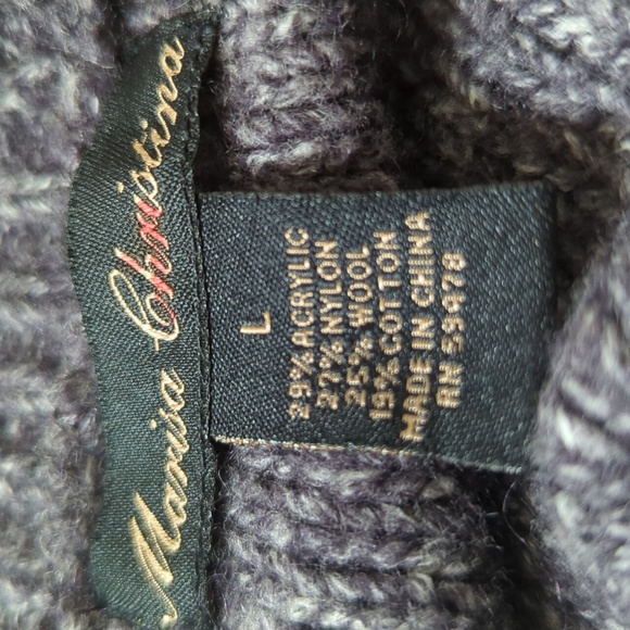 Marisa Christina Fringe Trim Toggle Wool Cardigan - Picture 15 of 15